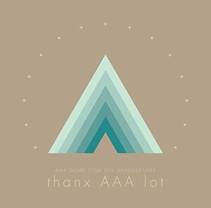 AAA DOME TOUR 15th ANNIVERSARY -thanx AAA lot-(DVD4枚組)(中古品)