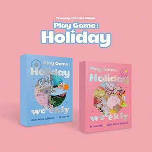 Weeekly 4thミニアルバム - Play Game : Holiday (ランダムバージョン)(中古品)