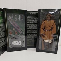 スターウォーズ 12インチフィギュア メイスウィンドウ EP3 MACE WINDU 開封済み 1/6スケール サイドショウ_画像5