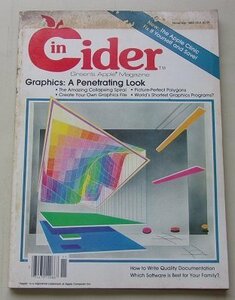 C in ider Greens Apple Magazine 1983 year November Graphics:A Penetrating Look * foreign book 