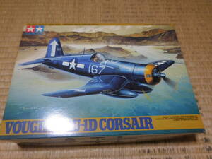 PAT168【中古】 1/48 タミヤ製傑作機シリーズ　～　ヴォート F-4U-1D コルセア（おまけ付き）