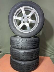 185/60R15 TOYO NANOENERGY 3PLUS 製造年2021 4本 アルミホイール 15X5.5j 4×100 【H22】 