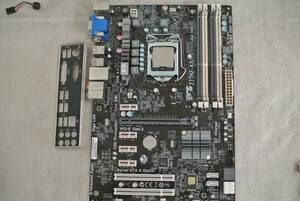 ECS製マザーボード Z77H2-A3 LGA1155 Corei5-3470 IOパネル付属