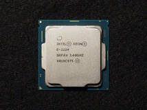 INTEL XEON E-2224 SRFAV 3.40GHz_画像1