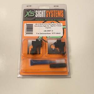 実物 XS sight オフセットサイト トリチウム オフセット アイアンサイト M4 AR15 aimpoint trijicon