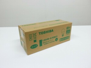 東芝 LED電球 LDA4N-G/40W/2　昼白色　10個