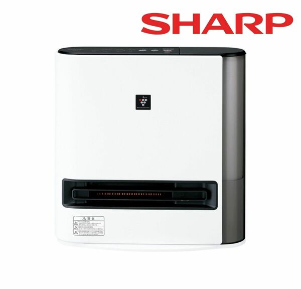 【SHARP】プラズマクラスター加湿セラミックファンヒーターHX-SK12-W