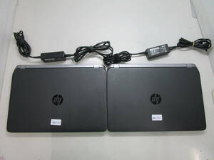 【2台セット】hp ProBook 450 G2 ProBook 450 G2 Corei5-5200U 2.20GHz/メモリ4GB/HDD320GB/Windows10 Pro 管理番号N-2154/2155