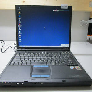 HP Compaq Evo N610c J07M0400 Mobile Pentium 4 1.8GHz/メモリ256MB/HDD40GB/Windows98SEインストール済  管理番号N-2166の画像1