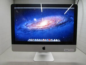 Apple iMac Mid 2011 21.5インチ ModelNumber:A1311 Core i5 2.5GHz/メモリ4GB/HDD500GB/MacOS X 10.7.5 管理番号I-299