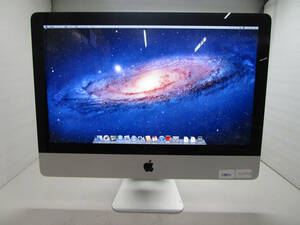 Apple iMac Mid 2011 ② 21.5インチ ModelNumber:A1311 Core i5 2.5GHz/メモリ4GB/HDD500GB/MacOS X 10.7.5 管理番号I-300