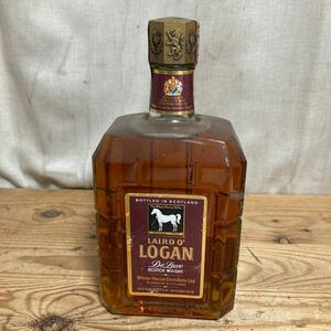 ◇古酒◇未開栓ローガン デラックス 12年 LOGAN De Luxe 1000ml 43% スコッチウイスキー 