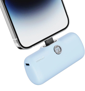 iWALK モバイルバッテリー 超小型 iPhone 4800mAh ライトニング コネクター内蔵 コードレス 軽量 直接急速充電