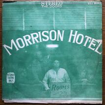 ●The Doors『MORRISON HOTEL』（韓国アカデミーレコード盤一色刷りジャケ・レア!!） ジム モリソン ドアーズ モリソンホテル Jim サイケ_画像1