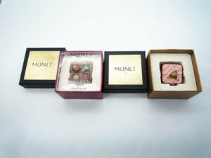 ★MONET モネ COLLECTIBLE BOX ジュエリーボックス 小物入れ 置物 まとめて 2個セット 箱付き フルーツ チョコ★/H