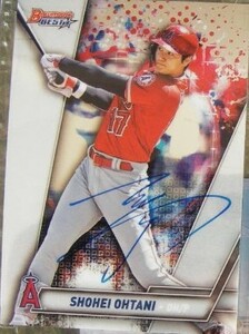 【サイン】大谷翔平選手 直筆サイン カード 2019Topps メジャーリーグ