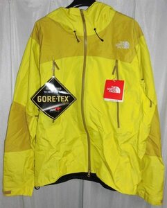 新品 ノースフェイス XLサイズ マウンテン ジャケット ゴアテックス 黄色 StarLight Jacket GORE-TEX スターライトジャケット 冬山 登山