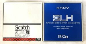 ☆生録音済☆Sony SLH1100BL　 Scotch 206　10吋メタルリール　2巻　クラッシック交響曲