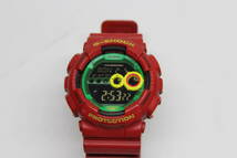 ☆②G-SHOCK GD-100RF RED 動作中 中古品 同梱不可 激安1円スタート☆ _画像2