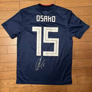  soccer Japan representative large ... autograph autograph uniform vi  cell Kobe Yamaguchi . sake . height virtue . wistaria .. three .. Messhi sa less Intel Miami 