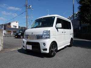 京都発　H25　Every Wagon　PZturboスペシャル　High Roof　After-marketNavigation・TV　Authorised inspectionR6/11まで　乗って帰れます♪