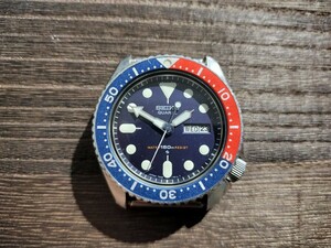 SEIKO セイコー ダイバー クォーツ 7548-700B 動作未確認品 検/ネイビーボーイ/ビンテージ/ペプシ/正規品