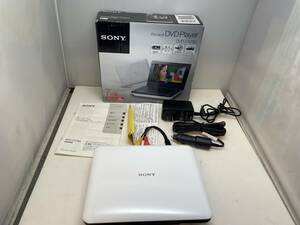 ソニー◇SONY◇7インチ◇ポータブルDVDプレーヤー◇ ホワイト◇2016年製◇動作OK!!【DVP-FX780】