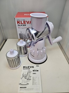 ◇◆KLEVA　SLICER　クレバースライサー◆◇　スライス/すりおろし/細切り　説明書付き　