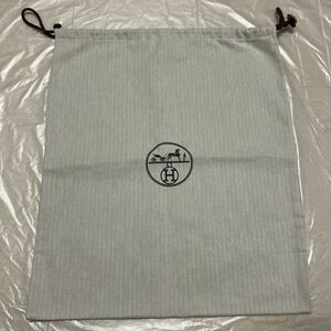 エルメス 保存袋 ヘリンボーン 44×37 HERMES A 3 巾着袋 布袋 袋 バーキン ケリー バーキン25