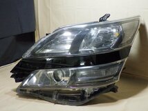 コーティング加工済み トヨタ ヴェルファイア ANH25W 左ヘッドランプ HID イチコ 58-23 81150-58150 レンズ再生済み_画像3