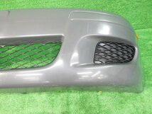 トヨタ ヴィッツ NCP15 フロントバンパー F 4WD ターンランプ付 素材色 グレー 灰 付替え品 52119-52370_画像7