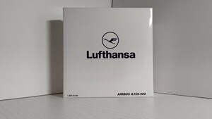 1/400 AVIATION Lufthansa ルフトハンザ AIRBUS 350-900 D-AIXB　トーイングカー、スタンド付き　②