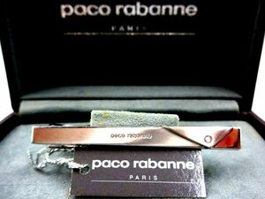 ■ paco rabanne オパコ・ラバンヌ (オートクチュール界の鬼) タイピン 紳士用品 SILVER シルバー メンズ 男性用 パリ 