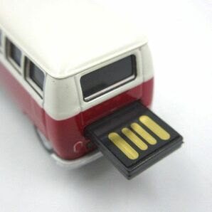 ◎AUTODRIVE 8GB USBメモリ 1963 Volkswagen T1 BUS フォルクスワーゲン DIE CAST METAL フラッシュメモリー 詳細不明 現状渡しの画像5