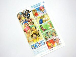 ■未使用品 切手 80円×10 額面総額800円 ONE PIECE ワンピース 第15集 アニメ コレクション 記念切手 尾田栄一郎 ひとつなぎの大秘宝 海賊