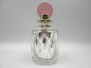 ◇ MIU MIU ミュウミュウ フルール ダルジャン アブソリュ EDP オーデパルファム SP スプレー レディース香水 100ml 残量たっぷり