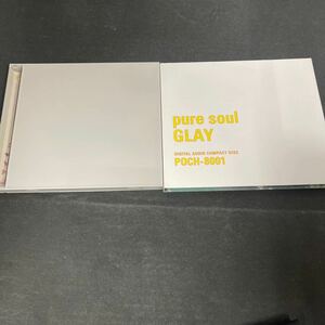 ● pure soul GLAY CD 初回限定スリーブ付 中古品 ●
