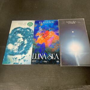 ● LUNA SEA STORM/IN SILENCE/I for You 8cm CD 3枚セット （レンタル落ちあり） 中古品 ●