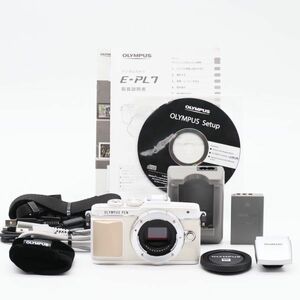 ★ショット数「4696回」OLYMPUS オリンパス PEN E-PL7 ボディ ホワイト #970