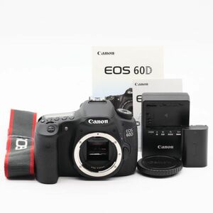 【新品級】★ショット数「887回」Canon キャノン EOS 60D ボディ EOS60D #1009