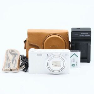 【美品】ソニー SONY Cyber-shot WX350 ホワイト DSC-WX350-W #997