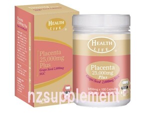  high density placenta 25000mg 100 Capsule 3. month minute regular goods hell Sly fGMP standard clear . placenta New Zealand 
