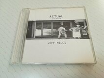 JEFF MILLS ジェフ・ミルズ - ACTUAL アクチュアル US盤 CD　　4-0013_画像1