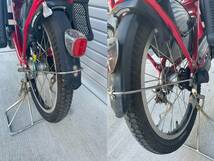 BRIDGESTONE CHILD Care bike Angelino A20L84 電動アシスト自転車　20インチ　3段変速　8.7Ah 走行確認 現状品_画像9