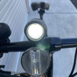 panasonic offtime BE-ELW072AK 折りたたみ電動自転車 7段変速 8.0Ah 充電器付 走行確認の画像3