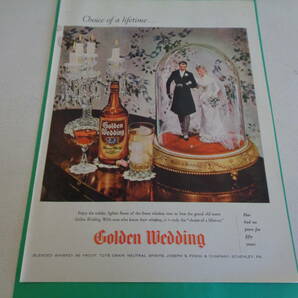 即決 広告 アドバタイジング タバコ シガレット キャメル １９４０ｓ ウィスキー 洋酒 ウェディング レトロ ミッドセンチェリーの画像2