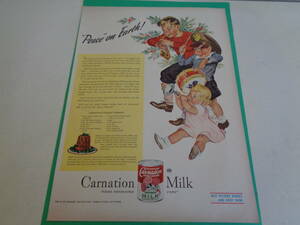  prompt decision advertisement Ad ba Thai Gin g carnation milk MILK 1940s telephone bell telephone system mid sen Cherry 