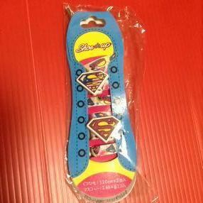  Superman shoes string * mascot set *( shoes string ):120.× 2 ps *( mascot ):2 pattern × each 1 piece mascot is removed possible American Comics goods 