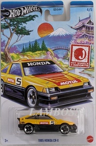 2024 J-インポート #4 ホットウィール 1985 Honda CR-X 1985 ホンダ CR-X Hot Wheels J-Imports