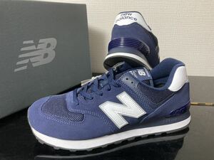 新品未使用品　大人気！26.5cmニューバランス（newbalance）メンズスニーカーML574EN2ネイビー紺U574好きにも